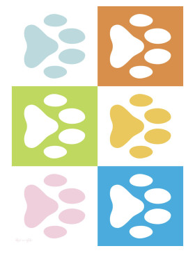 Alfombra vinílica Mascota Multicolor