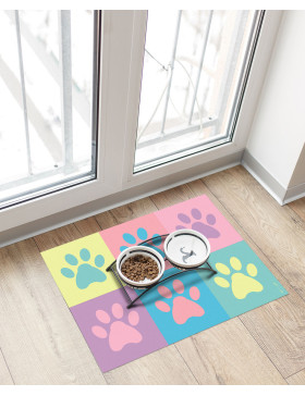 Alfombra vinílica Mascota Pastel