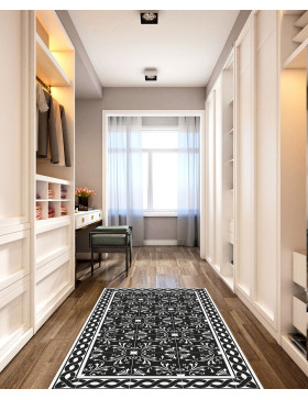 Alfombra vinílica Adana Negra