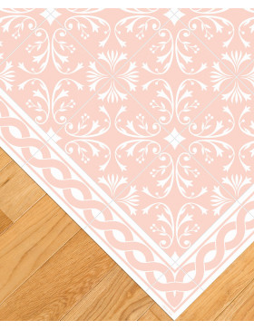 Alfombra vinílica Adana Rosa