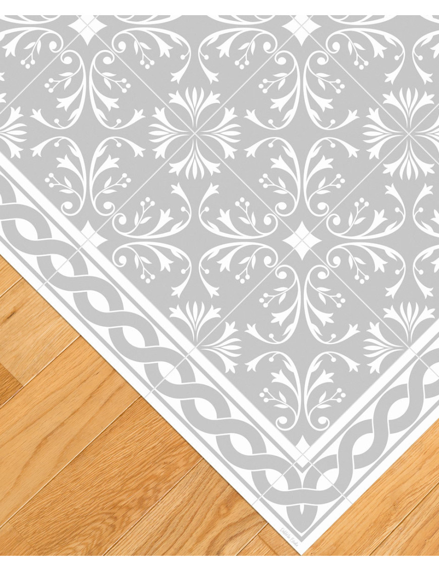 Alfombra vinílica Adana Gris