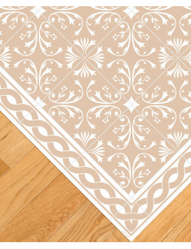 Alfombra vinílica Adana Beige