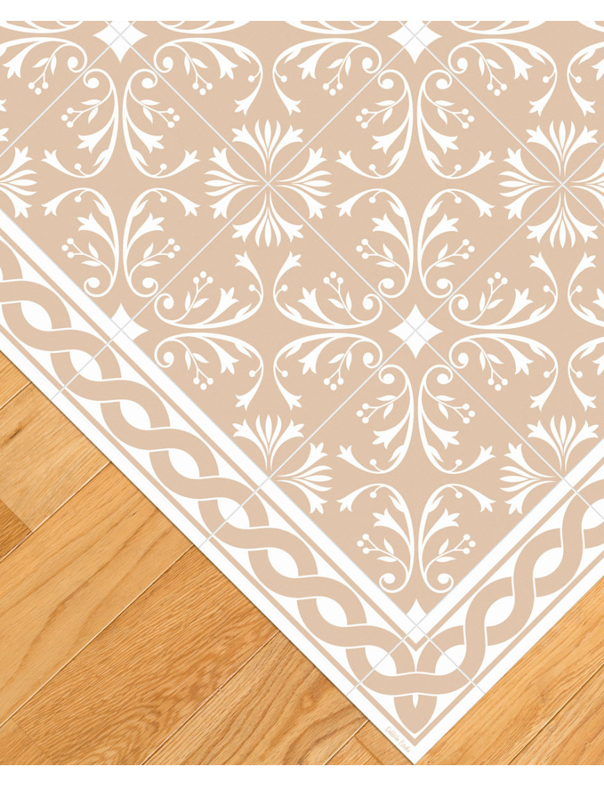 Alfombra vinílica Adana Beige