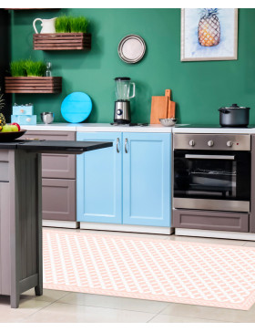 Alfombra vinílica Camelot Rosa