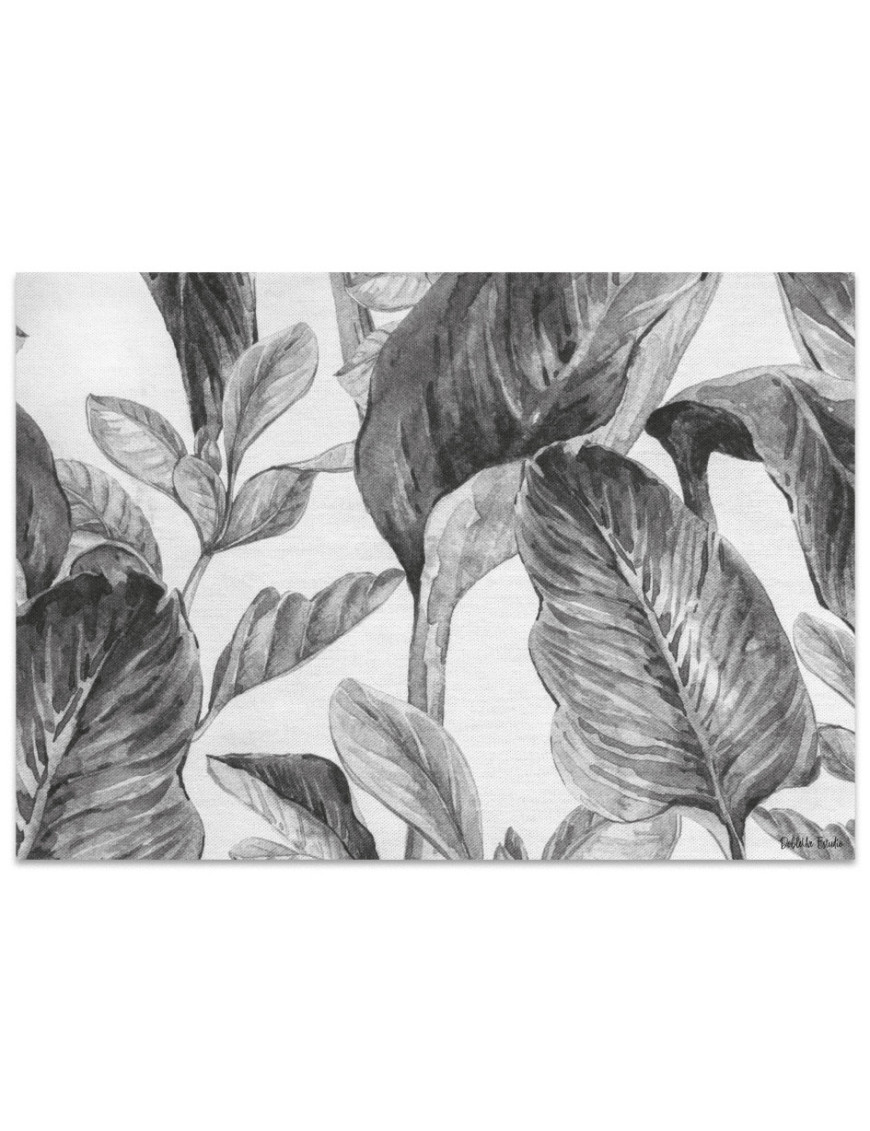 Salvamantel vinílico Tropical Gris