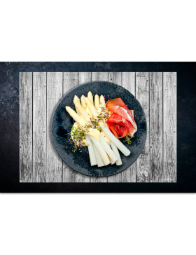 Salvamantel vinílico Madera