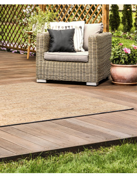 Alfombra vinílica Corcho Rústico