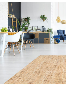 Alfombra vinílica Corcho Rústico