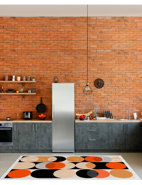 Alfombra vinílica Orbi Noir