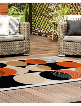 Alfombra vinílica Orbi Noir