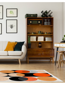 Alfombra vinílica Orbi Noir