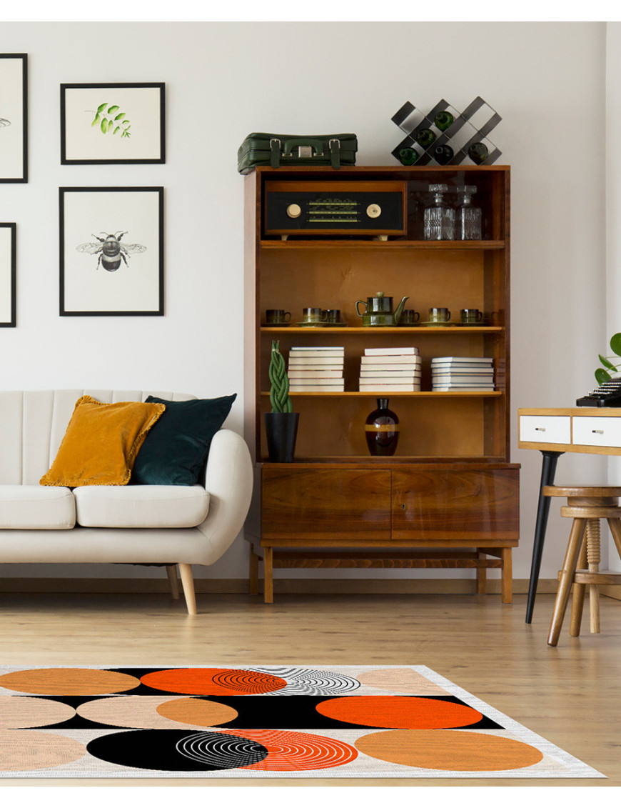 Alfombra vinílica Orbi Noir