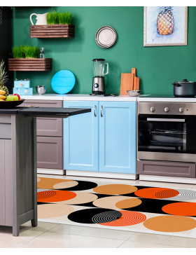 Alfombra vinílica Orbi Noir