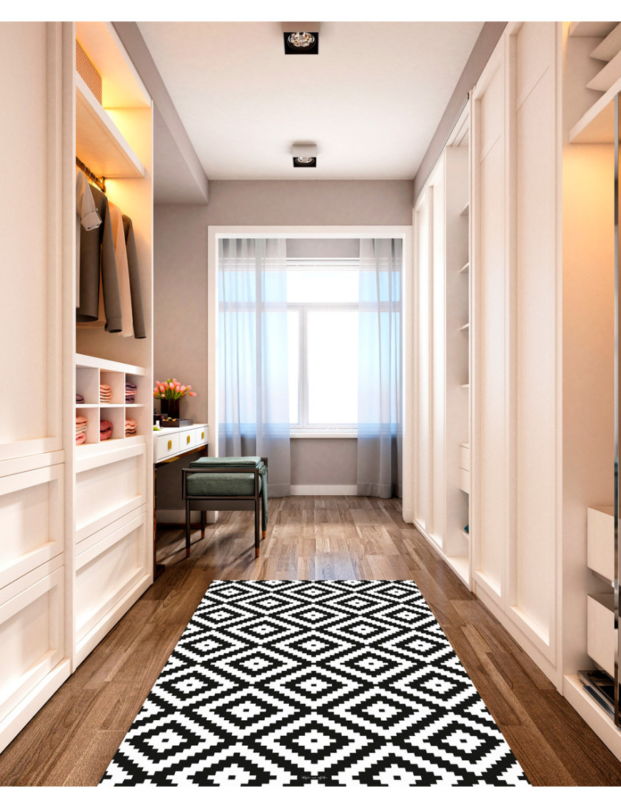 Alfombra de vinilo Diamante Fondo Negro