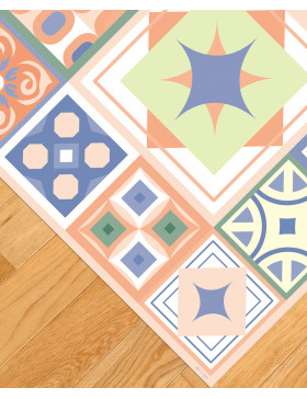 Alfombra vinílica Atenas Crema