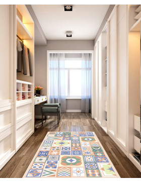 Alfombra vinílica Atenas Crema