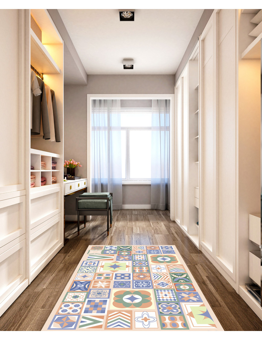 Alfombra vinílica Atenas Crema