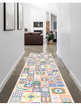 Alfombra vinílica Atenas Crema