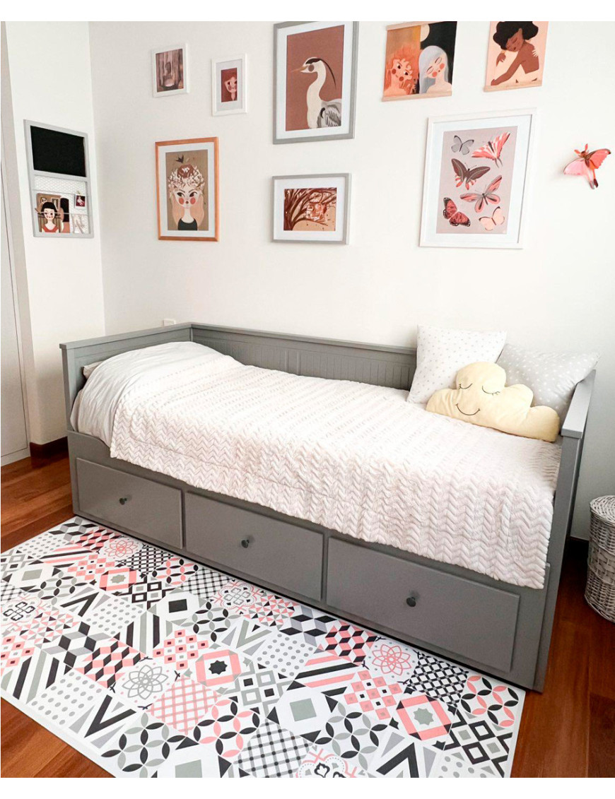 Alfombra vinílica Hidráulica Rosa