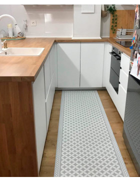 Alfombra vinílica Camelot Gris