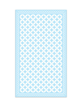 Alfombra vinílica Camelot Azul Cielo