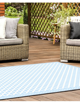 Alfombra vinílica Camelot Azul Cielo