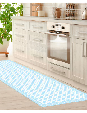 Alfombra vinílica Camelot Azul Cielo