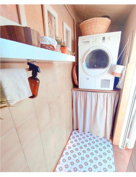 Alfombra vinílica Classic Marrón