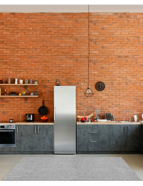 Alfombra vinílica Lisa YUTE Gris