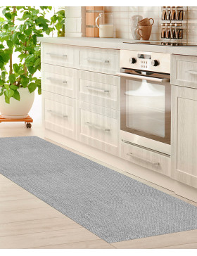 Alfombra vinílica Lisa YUTE Gris