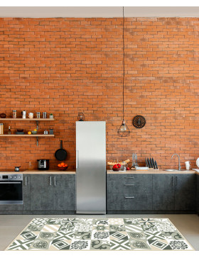 Alfombra vinílica Oporto Verde