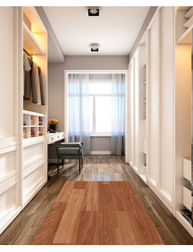 Alfombra vinílica Parquet Marrón