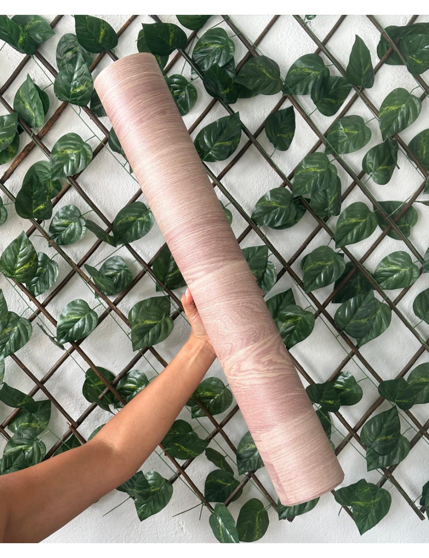 Alfombra vinílica Parquet Beige