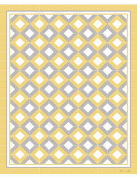 Alfombra vinílica África Amarilla