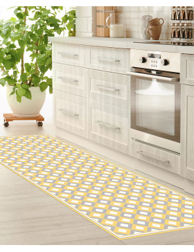 Alfombra vinílica África Amarilla