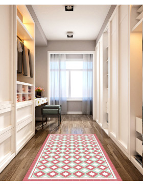 Alfombra vinílica África Roja