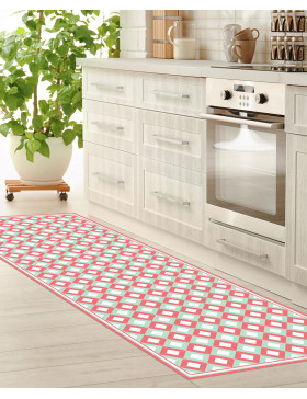 Alfombra vinílica África Roja