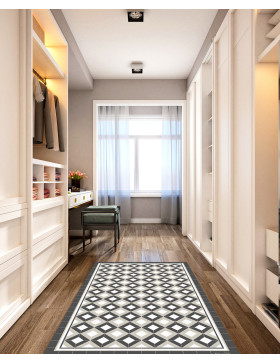 Alfombra vinílica África Gris