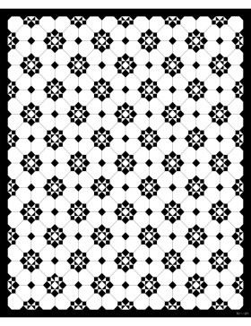 Tarita vinílica A34 Classic Negra 2x2 mts