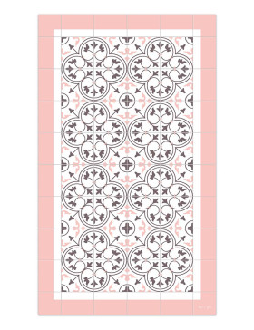Alfombra vinílica Capri Rosa