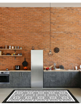 Alfombra vinílica Capri Negra