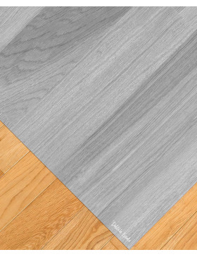 Alfombra vinílica Parquet Gris