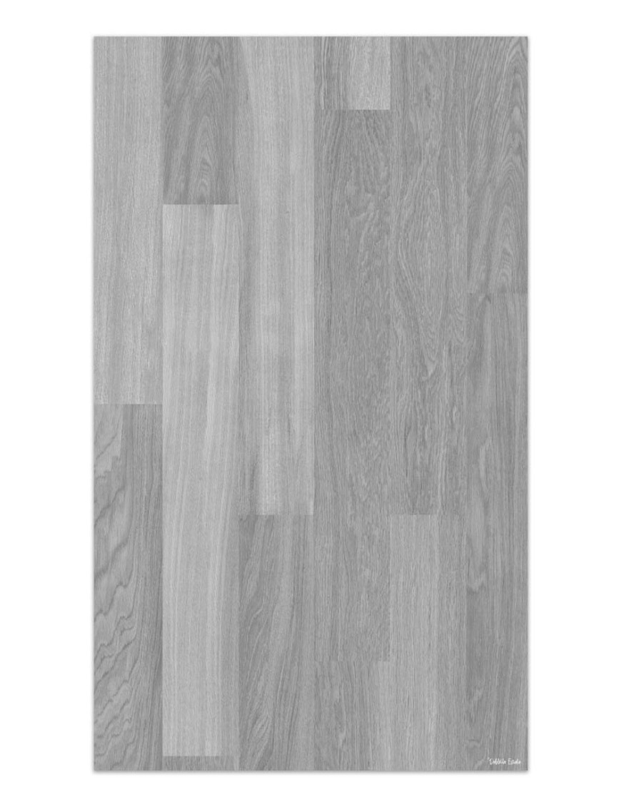 Alfombra vinílica Parquet Gris