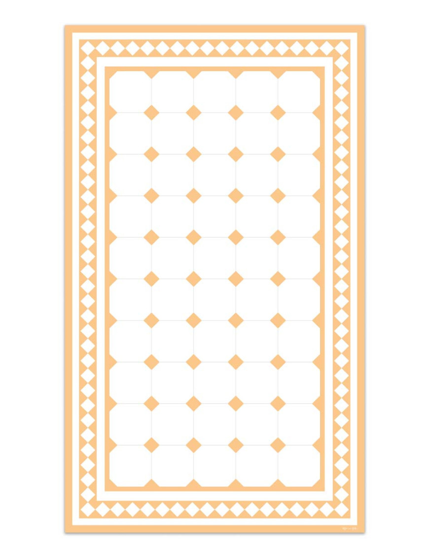 Alfombra vinílica Victorian Amarilla