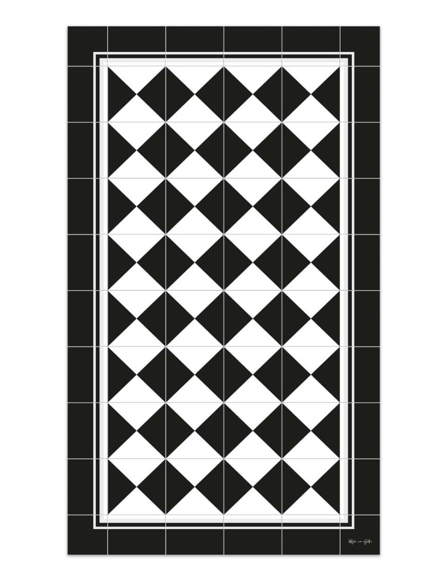 Alfombra vinílica Imperial Negra