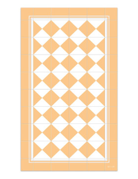 Alfombra vinílica Imperial Amarilla