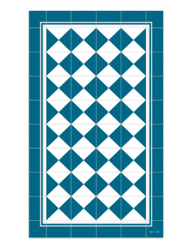 Alfombra vinílica Imperial Azul