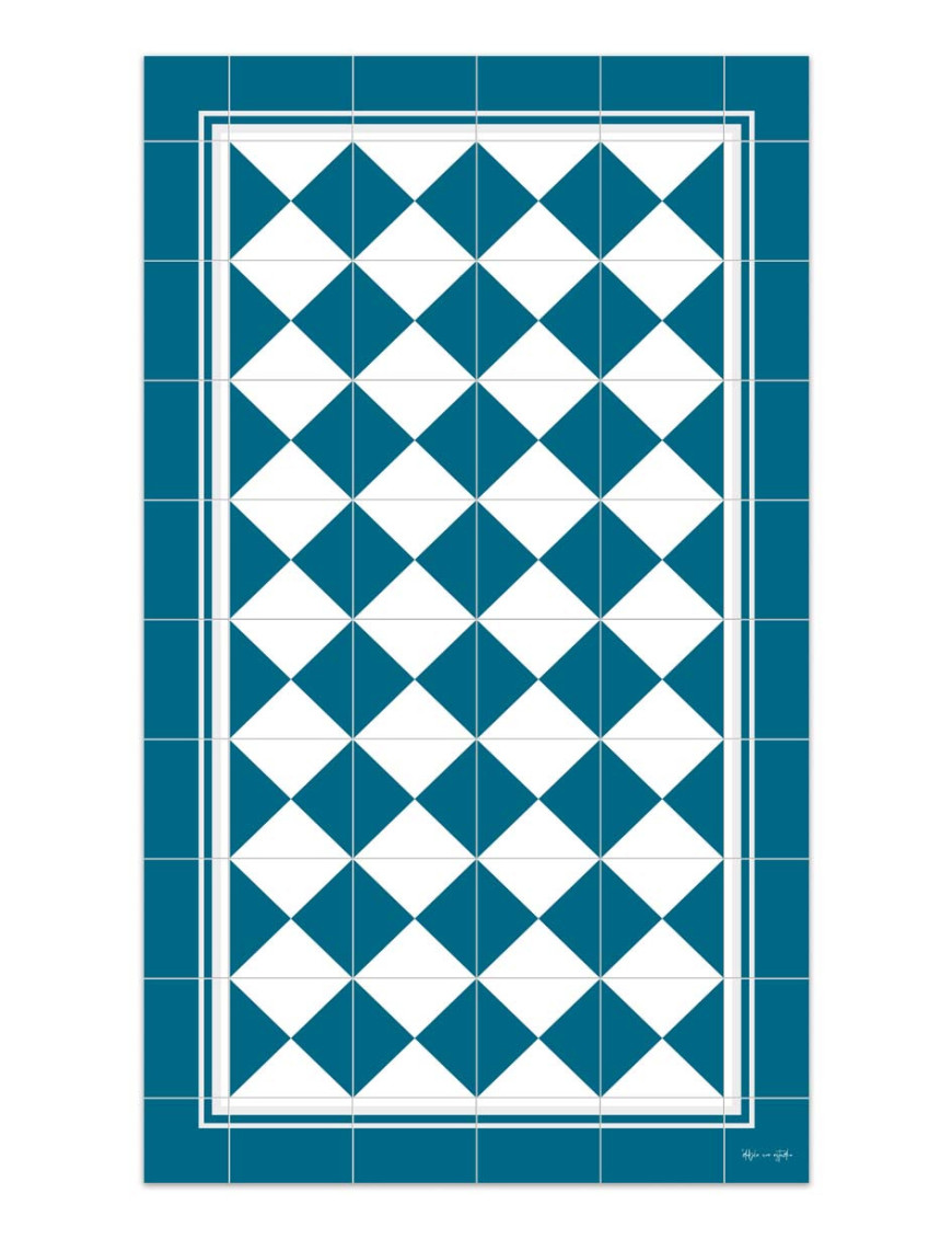 Alfombra vinílica Imperial Azul