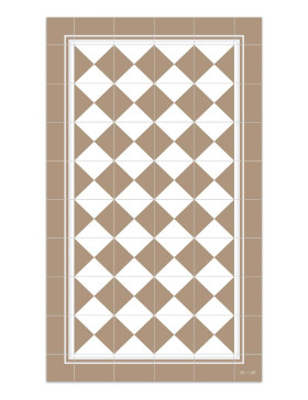 Alfombra vinílica Imperial Marrón