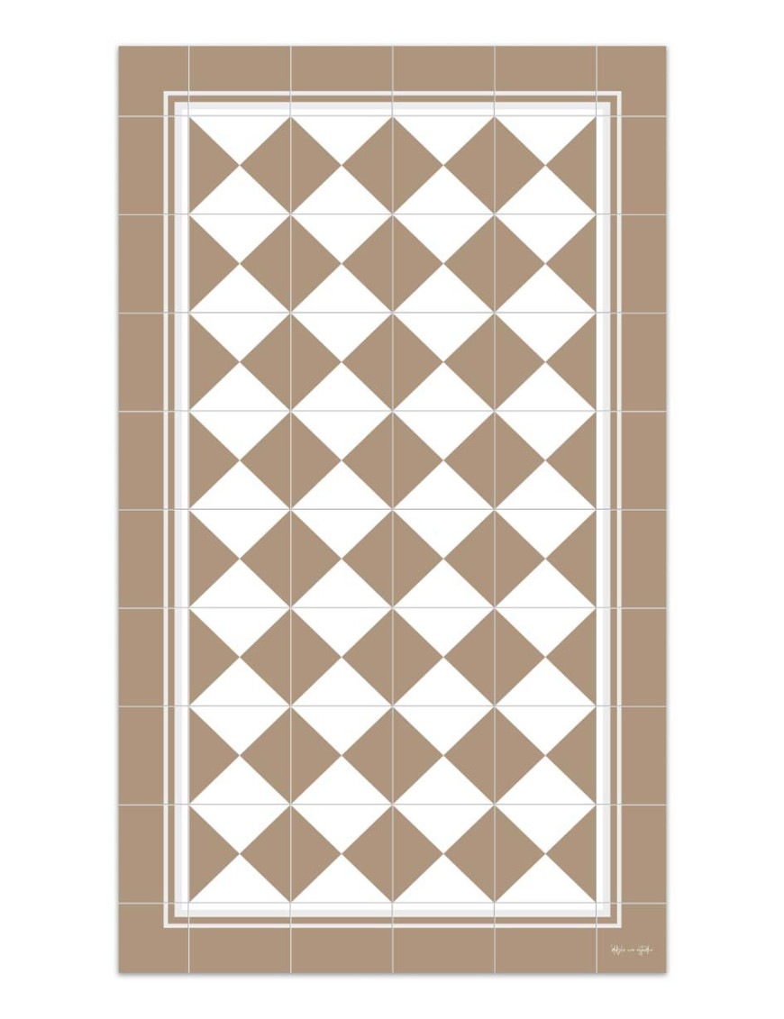 Alfombra vinílica Imperial Marrón